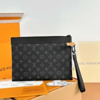 Louis Vuitton LV Unisex Pochette To Go Monogram Eclipse M81569