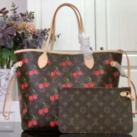 Louis Vuitton LV Women LV x TM Neverfull MM Monogram M13263