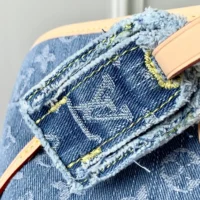Louis Vuitton LV Women Neverfull MM Monogram Denim M13192