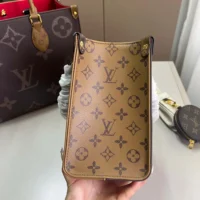 Louis Vuitton LV Women Onthego BB Bicolor Monogram Reverse Canvas M46839