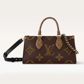 Louis Vuitton LV Women Onthego East West Chain Monogram Reverse Canvas M14236