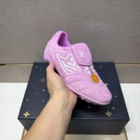 Louis Vuitton Unisex LV Footprint Soccer-Pink 1AHTYE