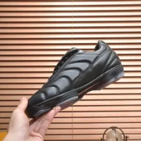 Louis Vuitton Unisex LV Footprint Soccer Sneaker-Black 1AHAI1