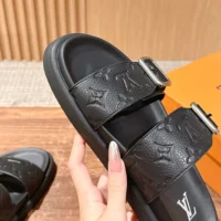 Louis Vuitton Unisex LV Venice Mule-Black 1AHSJI