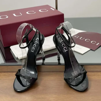 Gucci GG Women's Slingback Sandal-Black 812999BNC001000