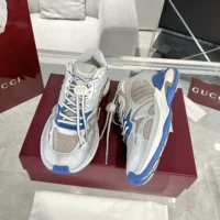 Gucci Unisex Gucci 2.0 Sneaker-Blue ‎814040FAD5T