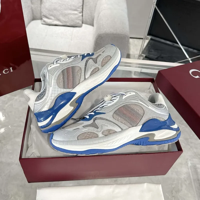 Gucci Unisex Gucci 2.0 Sneaker-Blue ‎814040FAD5T