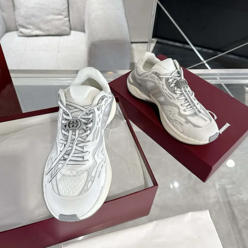 Gucci Unisex Gucci 2.0 Sneaker-Grey 816489FAD6Q