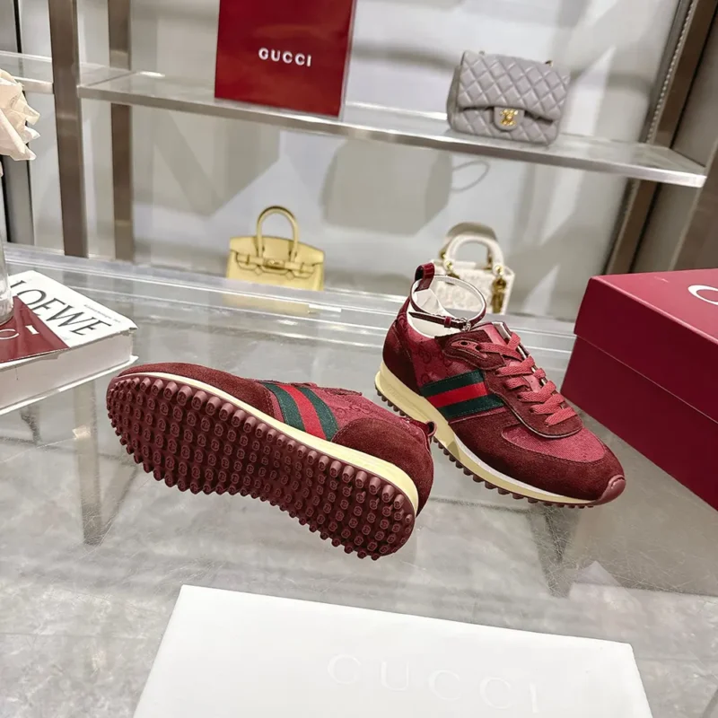 Gucci Unisex Re-Motion Sneaker-Red 832918AAEZM