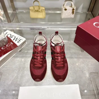 Gucci Unisex Re-Motion Sneaker-Red 832918AAEZM