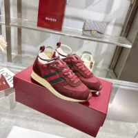 Gucci Unisex Re-Motion Sneaker-Red 832918AAEZM