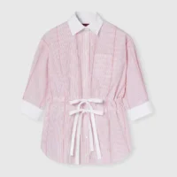Gucci Women Cotton Fil Coupé Shirt 826588Z7ASD