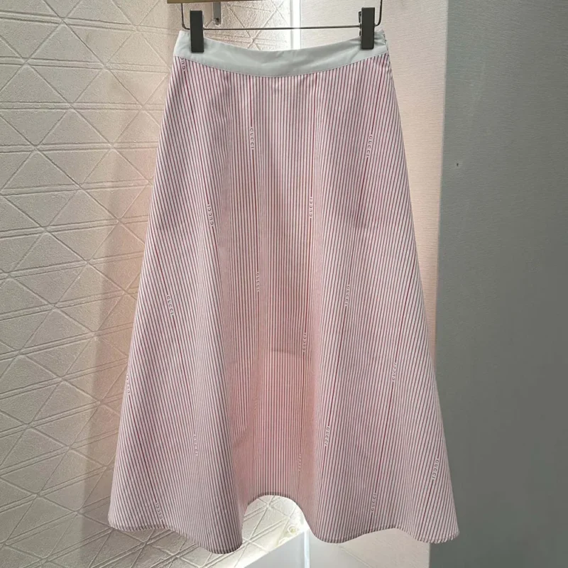 Gucci Women Cotton Fil Coupé Skirt 826610ZAS7C