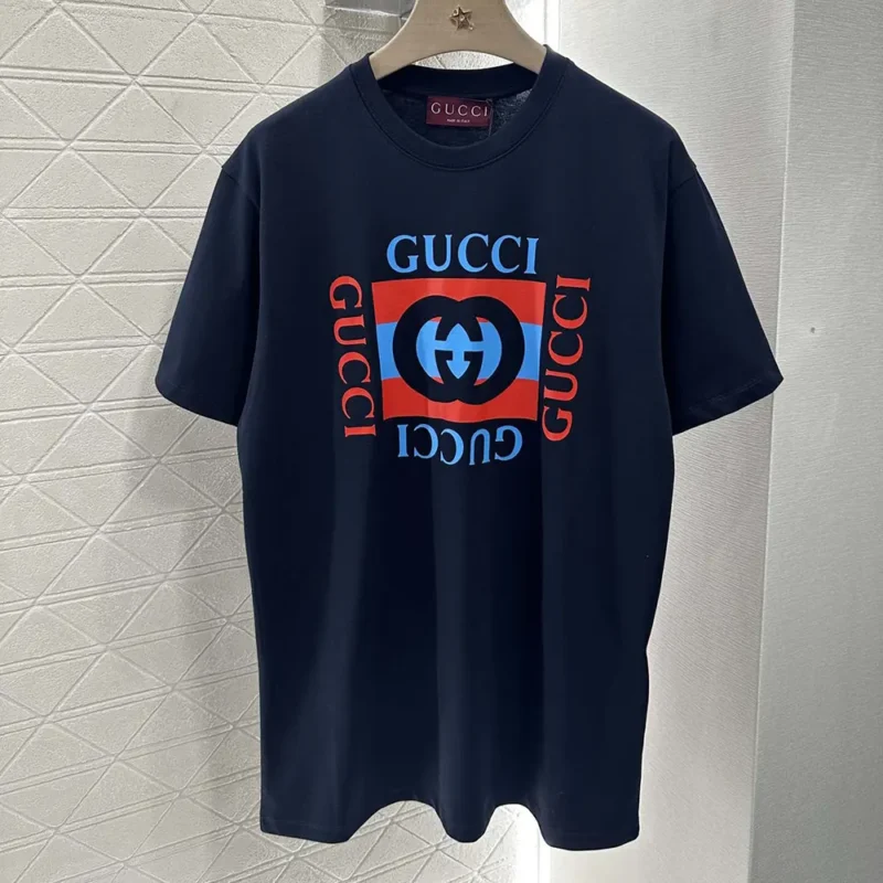 Gucci Women Printed Cotton Jersey T-shirt 796395XJHDB