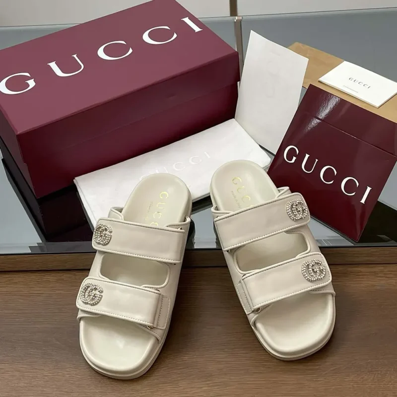 Gucci Women Sandal with Double G 816633AAEKU9540