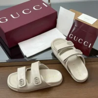 Gucci Women Sandal with Double G 816633AAEKU9540