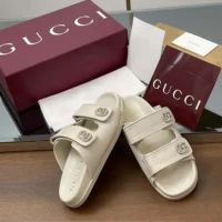 Gucci Women Sandal with Double G 816633AAEKU9540