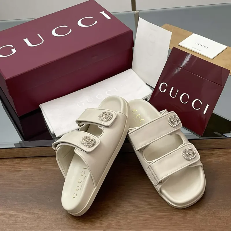 Gucci Women Sandal with Double G 816633AAEKU9540