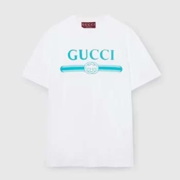 Gucci Women Soft Cotton Jersey T-shirt with Print 837959XJHGY