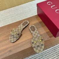 Gucci Women's Slide Sandal with Horsebit 835828FAB10