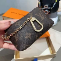 Louis Vuitton LV Unisex Key Pouch Monogram M62650