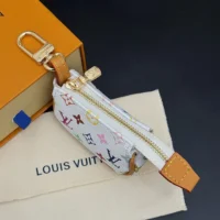 Louis Vuitton LV Unisex LV x TM Micro Pochette Monogram Multicolor-White