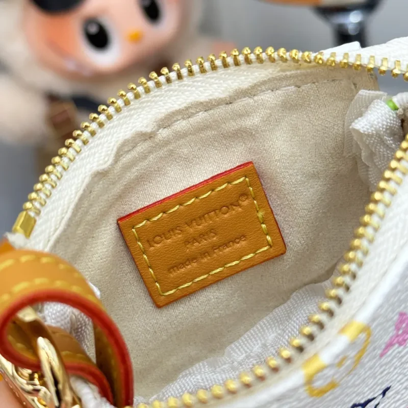 Louis Vuitton LV Unisex LV x TM Micro Pochette Monogram Multicolor-White